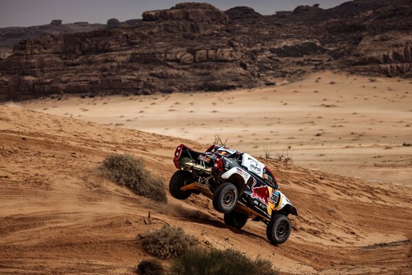 Al-Attiyah no perdona y se lleva la etapa 5 en coches