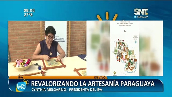 Revalorizando la artesanía paraguaya - SNT