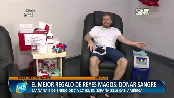 El mejor regalo de reyes: Donar sangre - SNT