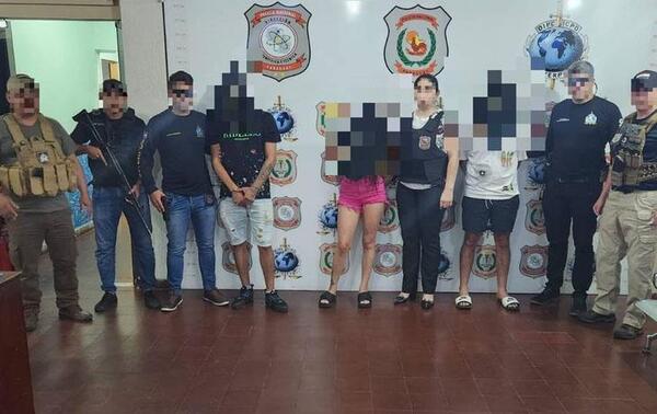 Detienen a miembros de una peligrosa cuadrilla de tráfico de drogas en Asunción – Prensa 5