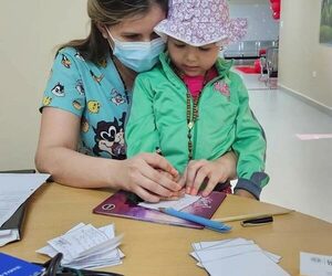 Para que lloren los Reyes: Niños con cáncer prepararon sus cartitas