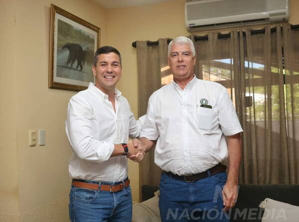 "Tengo el honor de recibir en mi residencia al futuro presidente"