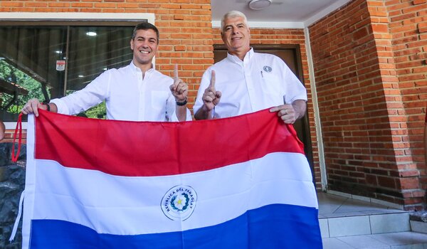 Santiago Peña se reúne con Wiens: “Vamos a toda máquina” - El Trueno
