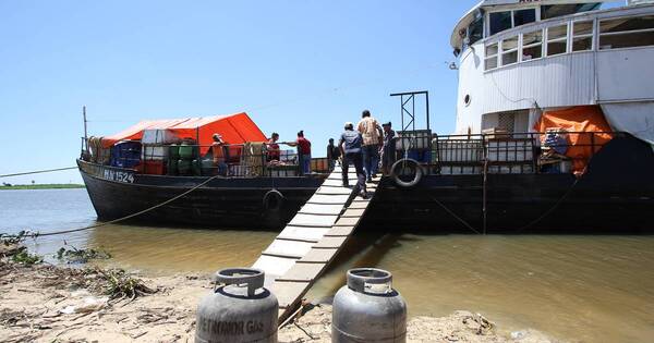 La Nación / En Bahía Negra ya no llegan embarcaciones que proveen víveres por bajante del río