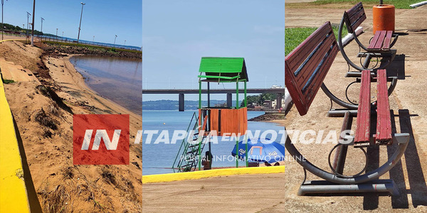 MILLONARIA INVERSIÓN AÚN NO LLEGÓ A LA PLAYA DEL B°SAN ISIDRO DE ENCARNACIÓN  - Itapúa Noticias