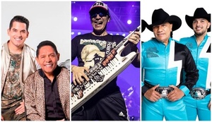La Junta Municipal de Asunción declara visitantes ilustres a Damas Gratis, Bronco y Binomio de Oro - Te Cuento Paraguay