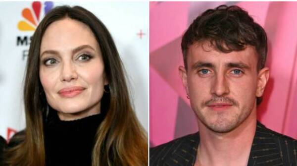 ¿Para su colágeno? Angelina Jolie pillada con un actor 20 años menor que ella