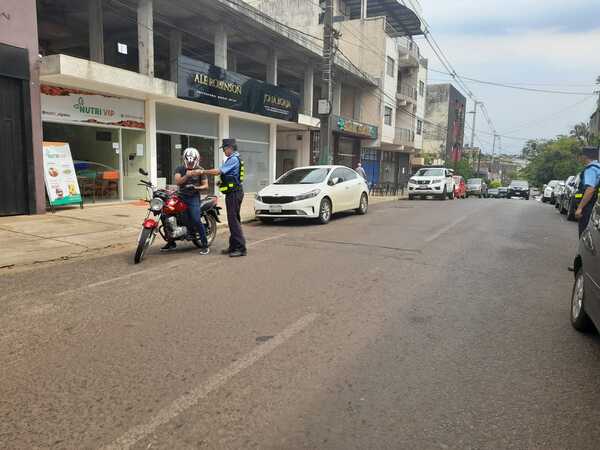 Policía Municipal intensifica controles en el casco urbano de Encarnación