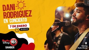 ¡Verano de Radio Disney: Dani Rodríguez brindará show en Samber este sábado! - trece