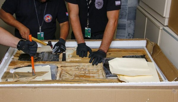 Diario HOY | Detectan droga camuflada en mesadas de madera que llegaron de EE.UU.