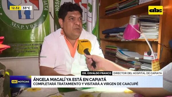 Ángela Magalí ya está en Capiatá - ABC Noticias - ABC Color