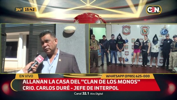 Allanan la casa del "Clan de los Monos" - C9N