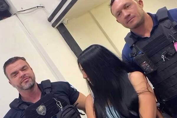 Norita pidió a policías de Camboriú que le lleven presa