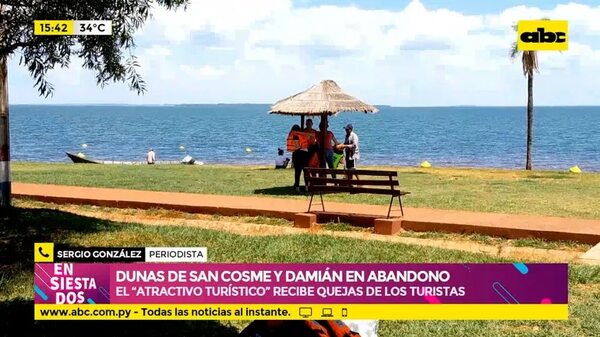 Dunas de San Cosme y Damián en total abandono - Ensiestados - ABC Color