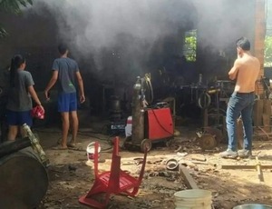 Explosión de tanque de combustible deja un muerto y tres heridos