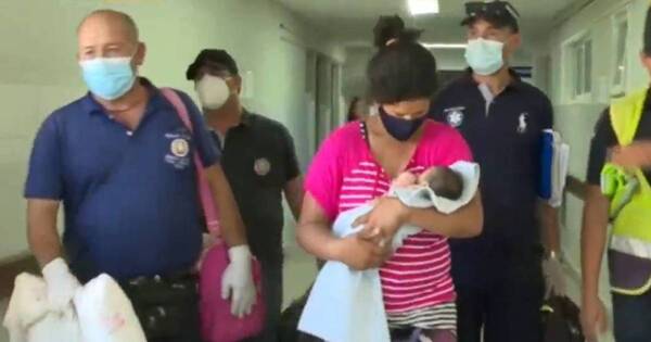 La Nación / Beba robada: Angelita fue trasladada a hospital de Capiatá, cerca de su casa
