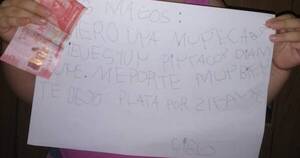 La Nación / El emotivo gesto de una niña con los Reyes Magos: “les dejo plata por si falte”