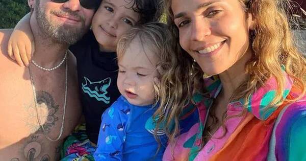 La Nación / Chirola disfruta junto a su familia del sol y las playas de Punta del Este