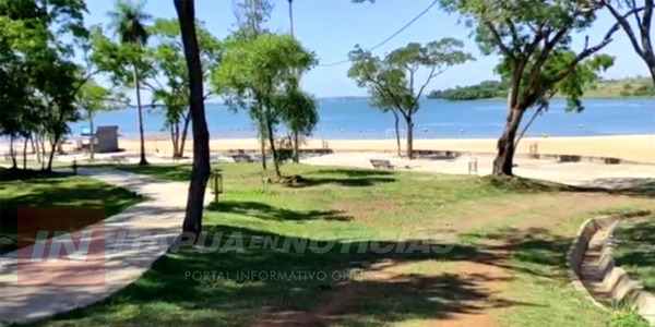 SAN JUAN DEL PARANÁ PRESENTA UNA PLAYA MODELO EN ITAPÚA Y RECIBE A TURISTAS - Itapúa Noticias
