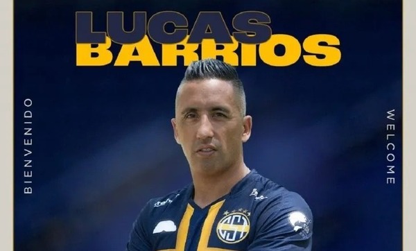 ¡Con un emotivo video, Lucas Barrios fue presentado en Trinidense! - trece