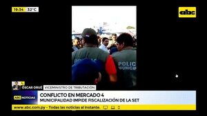 Conflicto en mercado 4: Impiden fiscalización de la SET - ABC Noticias - ABC Color