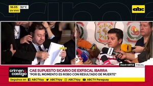 Cae supuesto sicario de exfiscal Ibarra - ABC Noticias - ABC Color