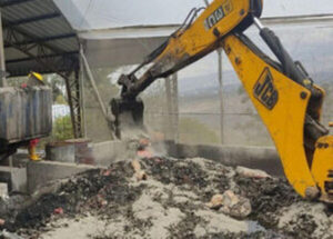 Cocaína en concreto: el método pionero de destrucción de drogas en Ecuador