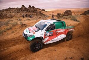 Premiado esfuerzo de Lafarja que superó la Etapa 5 de Ha’il - ABC Motor 360 - ABC Color