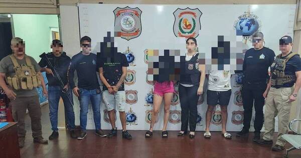 La Nación / Apresan a miembros de una banda de narcotraficantes