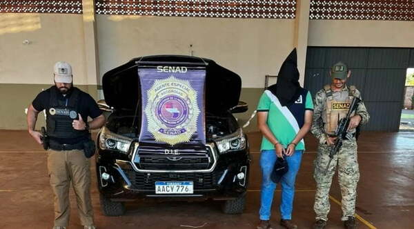 Interceptan vehículo repleto de droga en Amambay - Noticiero Paraguay