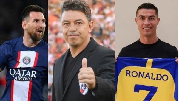 Diario HOY | Marcelo Gallardo dirigirá duelo amistoso que enfrentará a Ronaldo y Messi