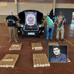 Senad intercepta traslado de droga durante controles en Amambay