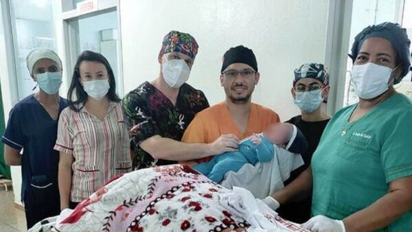 Un bebé nació con 5,5 kilos en Salto del Guairá
