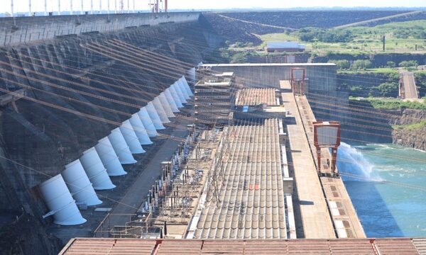 Itaipu suministró 16.965 GWh de energía eléctrica al Paraguay durante el año 2022