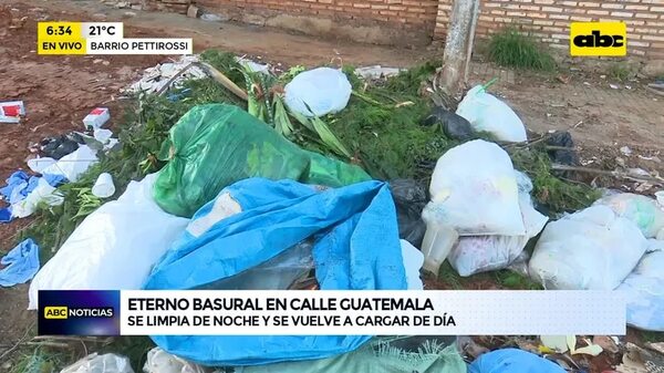Eterno basural en las calles - ABC Noticias - ABC Color