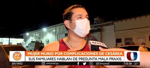Piden justicia para joven madre que falleció tras una cesárea en Hospital de Villa Elisa - Unicanal