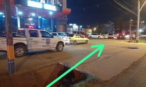 Policía detuvo a paseros que se agarraron a trompadas para entrar en la fila