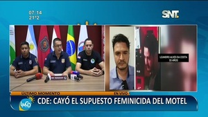 Ciudad del Este: Detienen a presunto feminicida - SNT