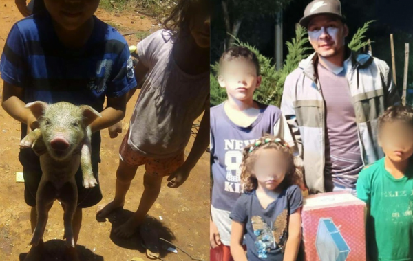 Padre ofreció sus chanchitos a cambio de juguetes para sus hijos - Noticiero Paraguay