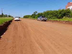 Delimitan zona de obras del nuevo acceso al puente San Roque