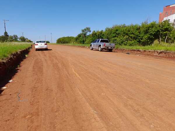 Delimitan zona de obras del nuevo acceso al puente San Roque