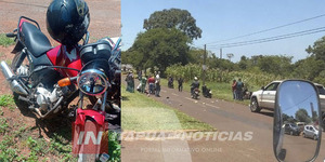  MUJER MURIÓ TRAS SER EMBESTIDA POR UNA MOTOCICLETA EN HOHENAU  - Itapúa Noticias