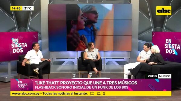 “Like that!”, el proyecto que une a tres músicos - Ensiestados - ABC Color