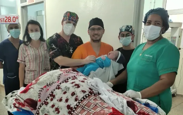Nace un bebé con más de 5 kilos en Salto del Guairá - Noticiero Paraguay