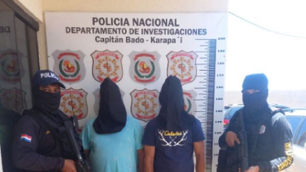 Capturan a cabecillas de banda de secuestro en Amambay