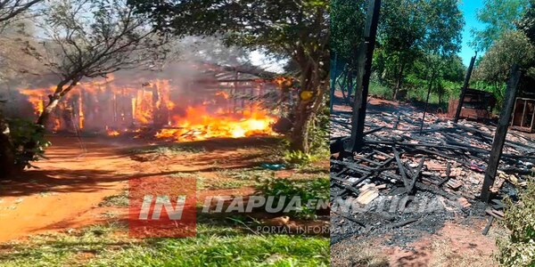 HOMBRE DESPECHADO HABRÍA INCENDIADO UNA VIVIENDA EN CAP. MIRANDA - Itapúa Noticias