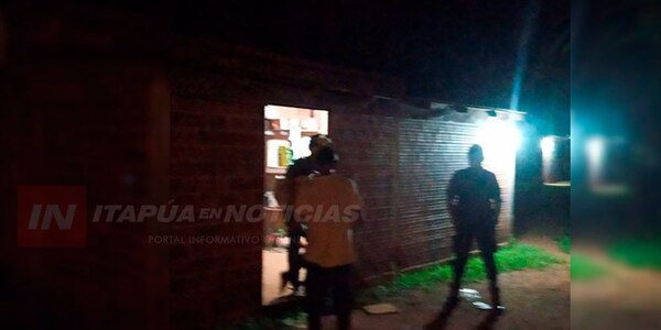 A PUNTA DE ARMA DE FUEGO ROBARON EN UN LOCAL DE JESÚS DE TAVARANGUÉ - Itapúa Noticias