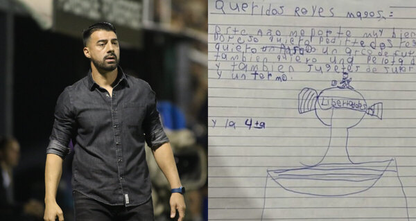 ¡Quiere la cuarta! La particular carta de Kevin Cáceres, hijo menor del 'Emperador'