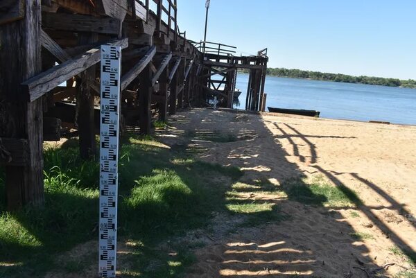 Crítica situación del río Paraná en Ayolas - Nacionales - ABC Color