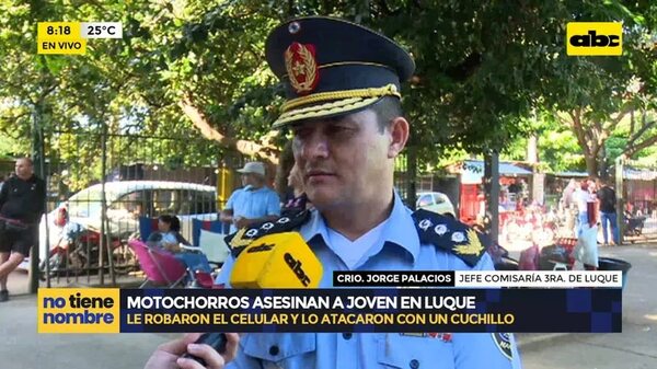 Asesinan a un joven en Luque - no tiene nombre - ABC Color